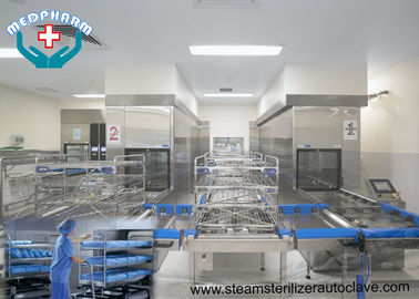 Saturated Steam Pre Heating CSSD Sterilizer With Strong Post Dry Function